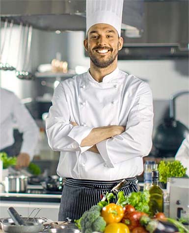 Koch im Restaurant – Vertrauen und Professionalität